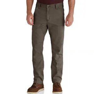Carhartt Relaxed Straight Rigby Double-Front Canvas Dungaree Work Pants 
102802